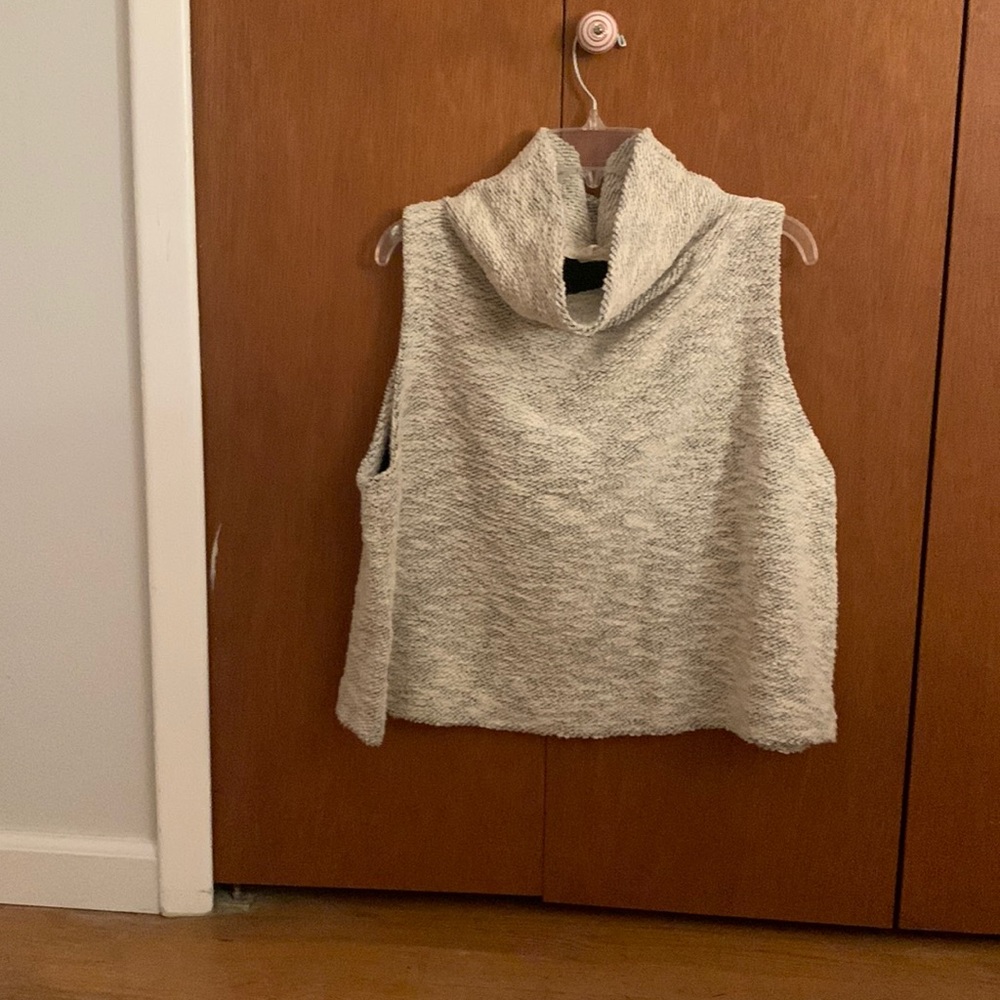 Sleeveless cowl neck sweater from Eileen Fisher